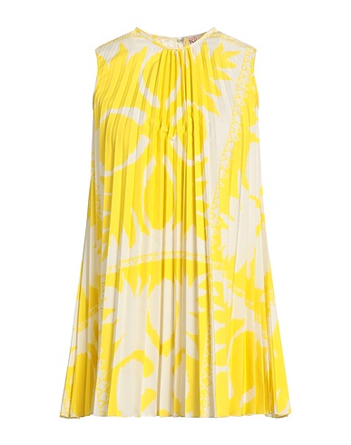 REDValentino Top Yellow 65% Polyester, 35% Cotton