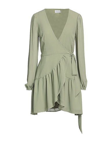 NA-KD Shirt dress Military green 100% Polyester