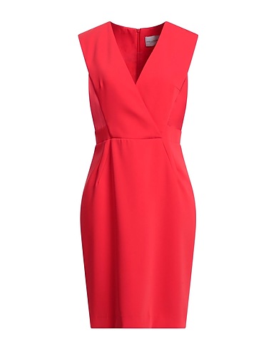 ATOS LOMBARDINI Sheath dress Red 100% Polyester