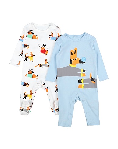STELLA McCARTNEY KIDS Baby accessories set Sky blue 100% Cotton