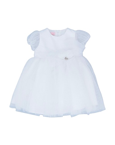 MISS BLUMARINE Baby dress White 100% Polyester