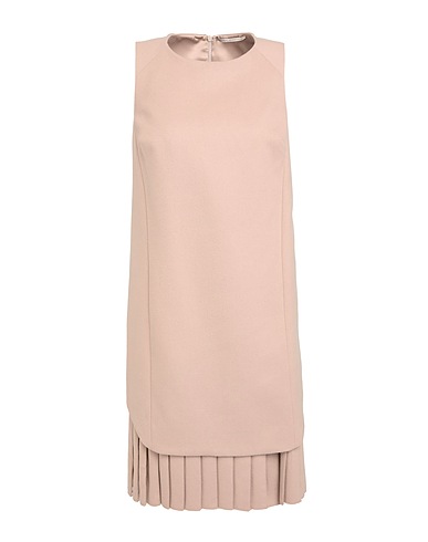 ERMANNO SCERVINO Short dress Light brown 100% Virgin Wool, Polyamide