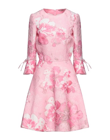 ERMANNO SCERVINO Short dress Pink 72% Wool, 18% Silk, 10% Polyamide