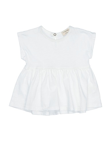 1 + IN THE FAMILY Robe bébé  Blanc 100% Coton, Élasthanne