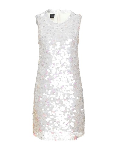 PINKO Short dress Ivory 100% Polyamide, Polyester, Metal, PVC - Polyvinyl chloride