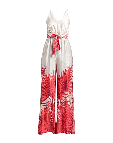 KAOS Jumpsuits and Overalls Coral 100% Viscose