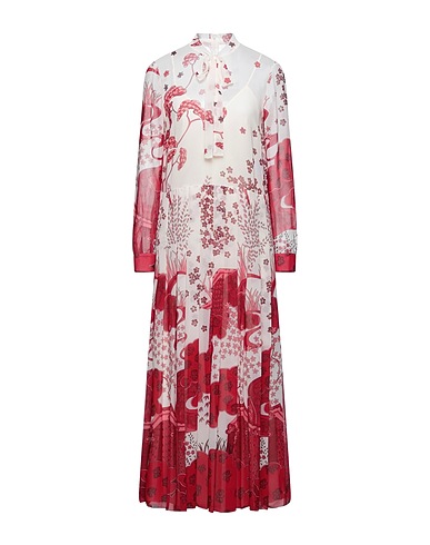 REDValentino Long dress Red 100% Polyester