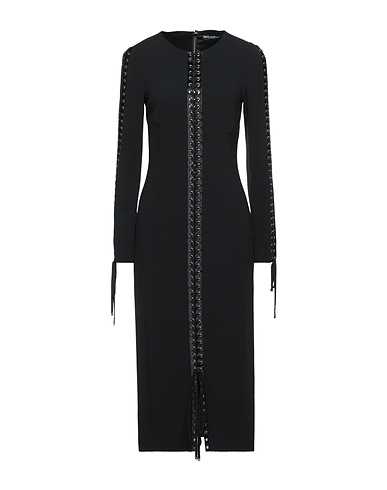 DOLCE&GABBANA チューブドレス ブラック レーヨン 46% / アセテート 41% / シルク 10% / ポリウレタン 3%