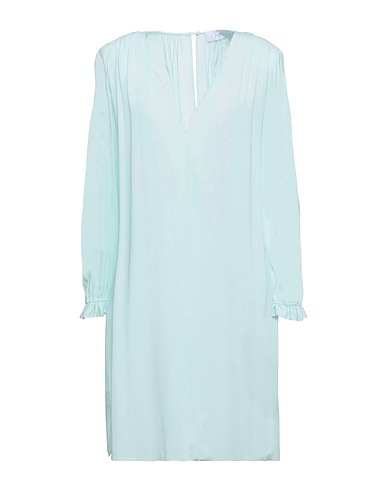 SOALLURE Short dress Light green 100% Viscose