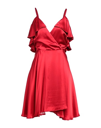 JOHN RICHMOND Short dress Red 100% Viscose
