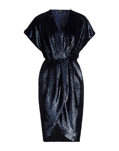 ELISABETTA FRANCHI Short dress Blue 100% Polyester