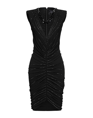 JOHN RICHMOND Short dress Black 100% Viscose