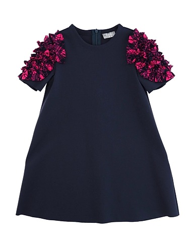 IL GUFO Dress Midnight blue 69% Viscose, 25% Polyamide, 6% Elastane