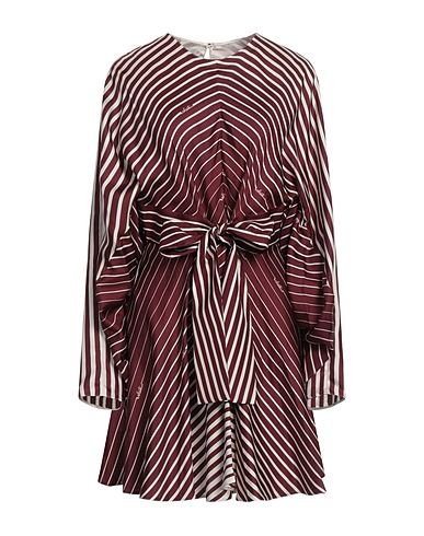 VALENTINO GARAVANI Kurzes Kleid Schokobraun 100% Seide
