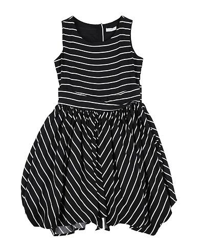 FUN & FUN Dress Black 72% Rayon, 19% Tencel™, 9% Linen