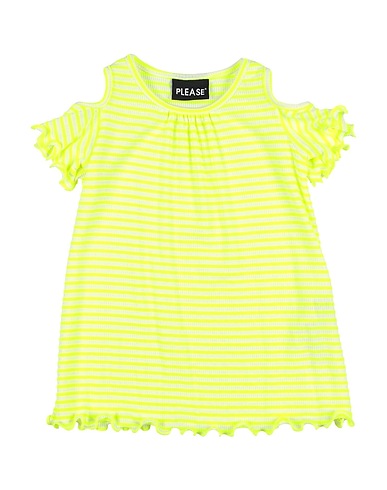PLEASE Vestido para bebé  Yellow 57% Viscose, 38% Polyester, 5% Elastane