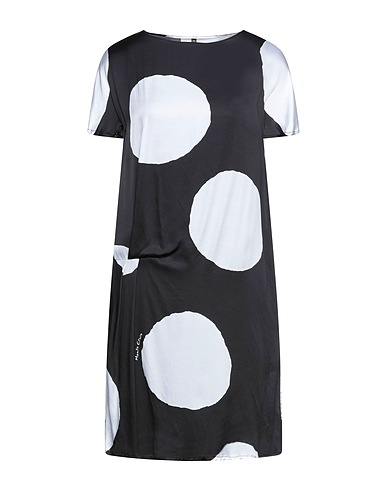 MANILA GRACE Short dress Black 100% Viscose