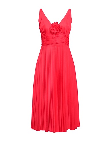 ANNA MOLINARI Midi dress Red 100% Polyester