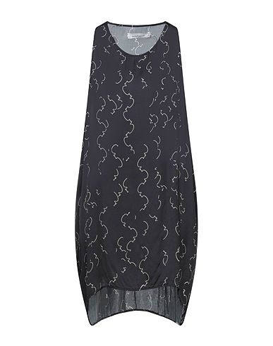 NOSTRASANTISSIMA Short dress Black 100% Viscose