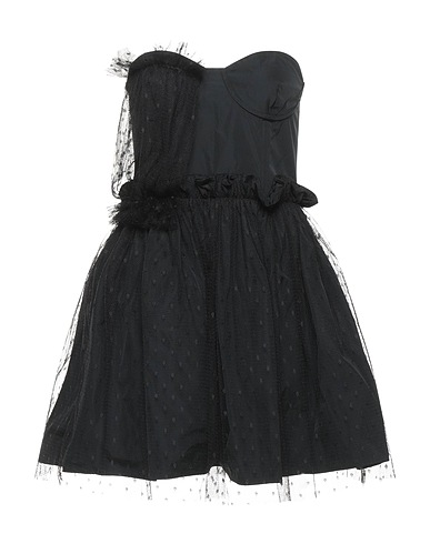 REDValentino Kurzes Kleid Schwarz 100% Polyester
