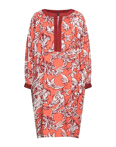 SEVENTY VENEZIA Vestito midi Ruggine 100% Cotone