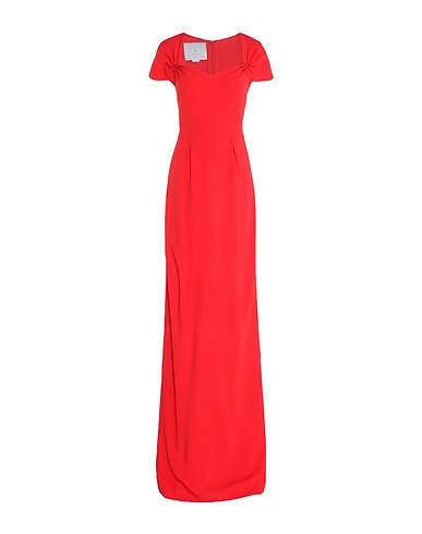 STELLA McCARTNEY Long dress Red 64% Viscose, 32% Acetate, 4% Elastane