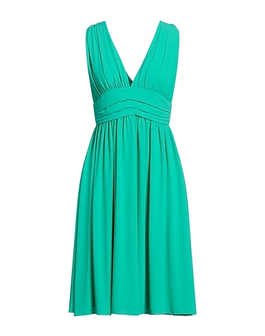 NINA 14.7 Vestito midi Verde 100% Poliestere