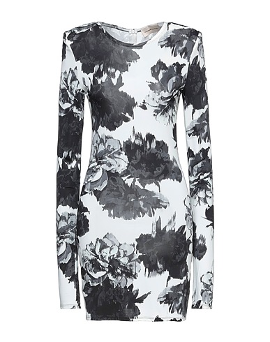 ALEXANDRE VAUTHIER Sheath dress White 93% Viscose, 7% Elastane