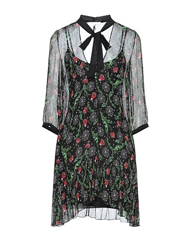 PATRIZIA PEPE Short dress Black 100% Viscose, Polyester