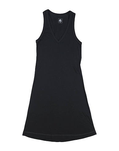 PETIT BATEAU Vestito Nero 100% Cotone