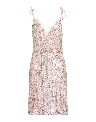 ISABELLE BLANCHE Paris Midi-Kleid Rosa 100% Polyester
