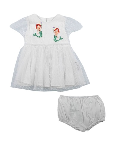 STELLA McCARTNEY KIDS Vestido para bebé  White 100% Polyester