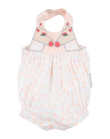 STELLA McCARTNEY KIDS Baby jumpsuit Blush 100% Cotton, Polyester