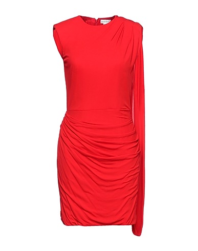 MCQUEEN Tubino Rosso 100% Viscosa
