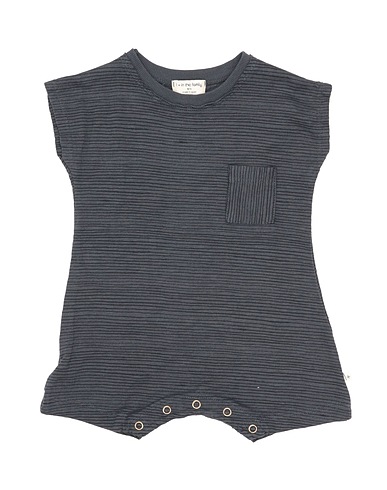1 + IN THE FAMILY Tutina Baby  Antracite 100% Cotone, Elastan