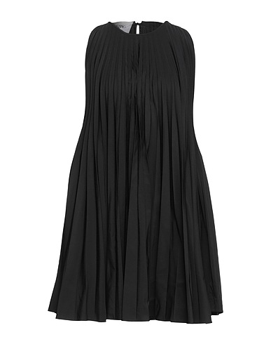 VALENTINO GARAVANI サマードレス ブラック コットン 54% / ポリエステル 46%