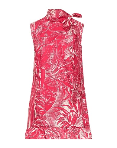 REDValentino Short dress Garnet 100% Cotton