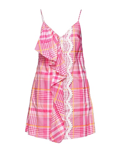 SFIZIO STUDIO Short dress Pink 100% Cotton, Polyester