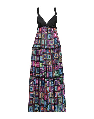 GAëLLE Paris Long dress Black 100% Polyester