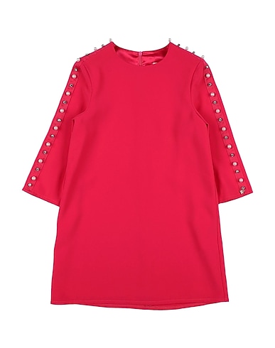 ELISABETTA FRANCHI Κομψό φόρεμα LA MIA BAMBINA Φούξια 100% Πολυεστέρας