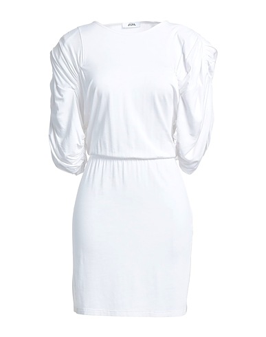 JIJIL Sheath dress White 95% Viscose, 5% Elastane