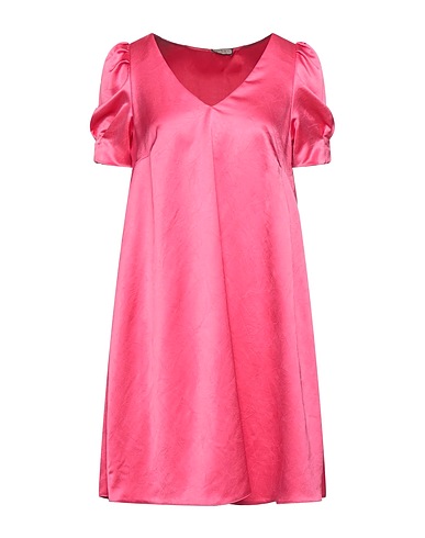 MALÌPARMI Short dress Fuchsia 100% Polyester