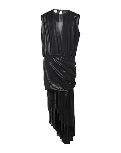 GAëLLE Paris Short dress Black 96% Polyester, 4% Elastane