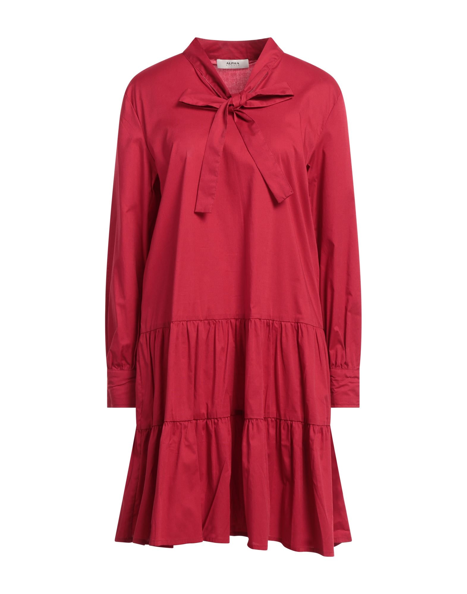 ALPHA STUDIO - ミニ丈ドレス