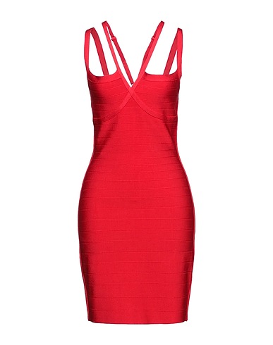 MARCIANO by GUESS Short dress Red 86% Viscose, 12% Polyamide, 2% Elastane