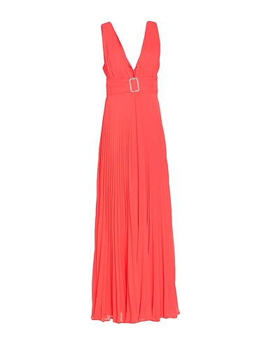 MARCIANO by GUESS Long dress Coral 100% Polyester
