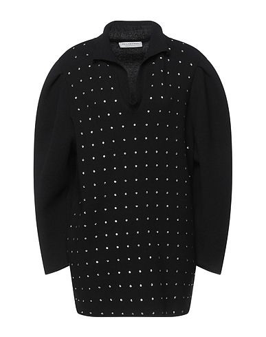 PHILOSOPHY di LORENZO SERAFINI Vestito corto Nero 73% Cotone, 27% Poliammide