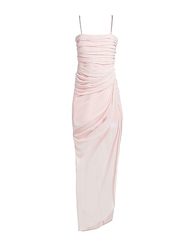 ANNA MOLINARI Long dress Light pink 100% Polyester