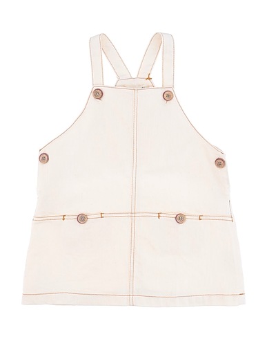 1 + IN THE FAMILY Vestido para bebé  Ivory 100% Cotton