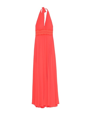 TWINS BEACH COUTURE Long dress Red 100% Polyester